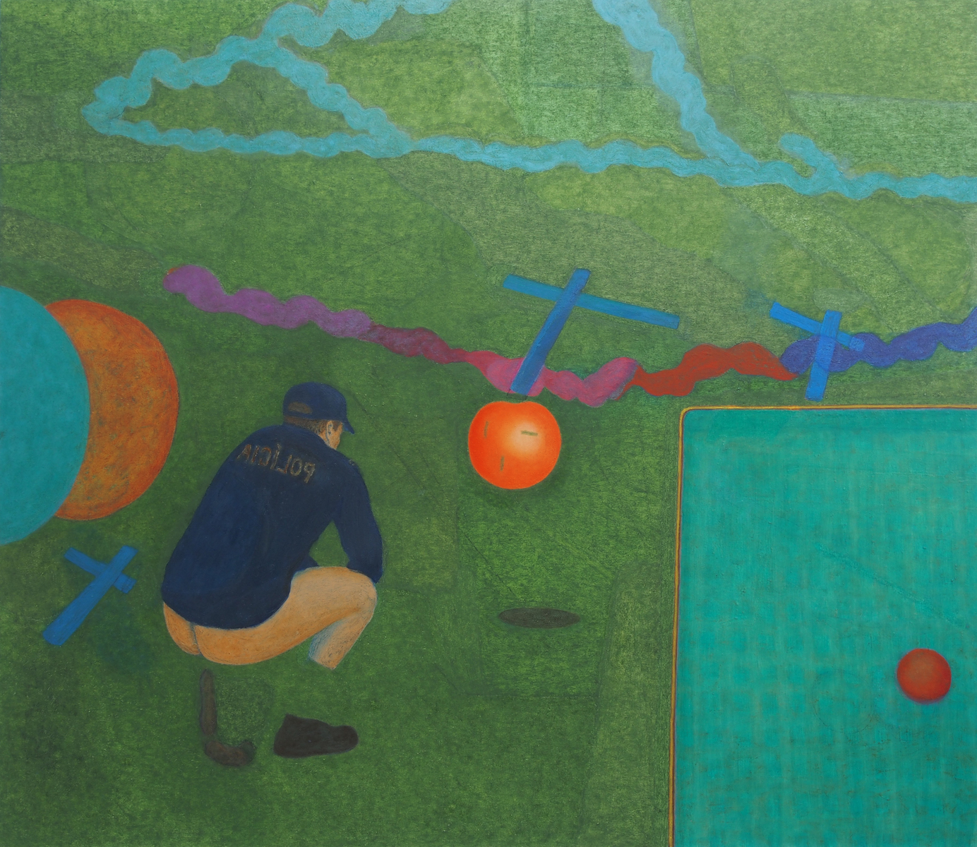 Painting by Aleksi Laisi